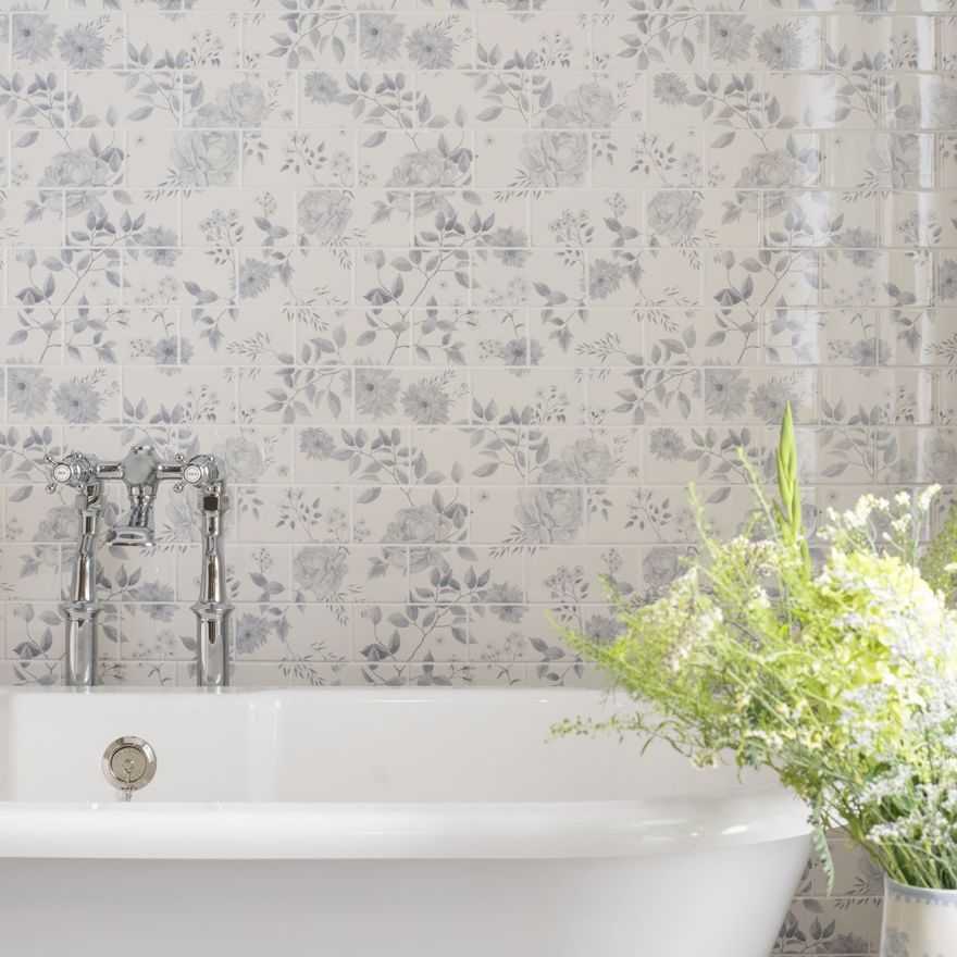 Introducing our Tile of the Year for 2025: Cottage Garden Blue